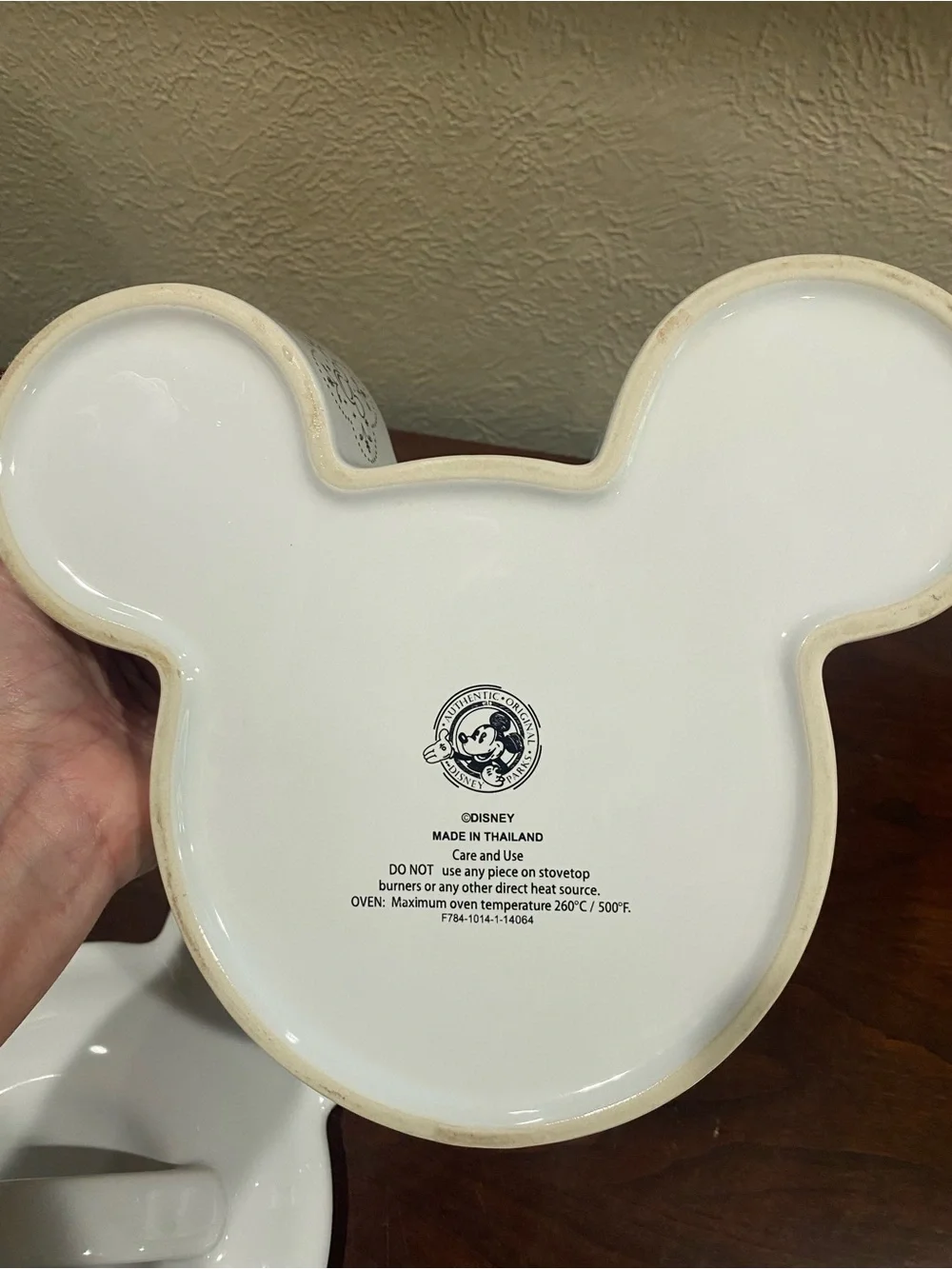 Disney Parks, Mickey Mouse Ears Casserole Serving Dish